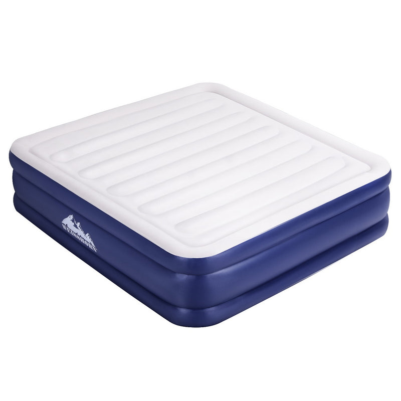Weisshorn Air Mattress King Inflatable Bed Air bed 51cm - Outbackers