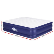 Weisshorn Air Mattress King Inflatable Bed Air bed 51cm - Outbackers