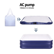 Weisshorn Air Mattress King Inflatable Bed Air bed 51cm - Outbackers