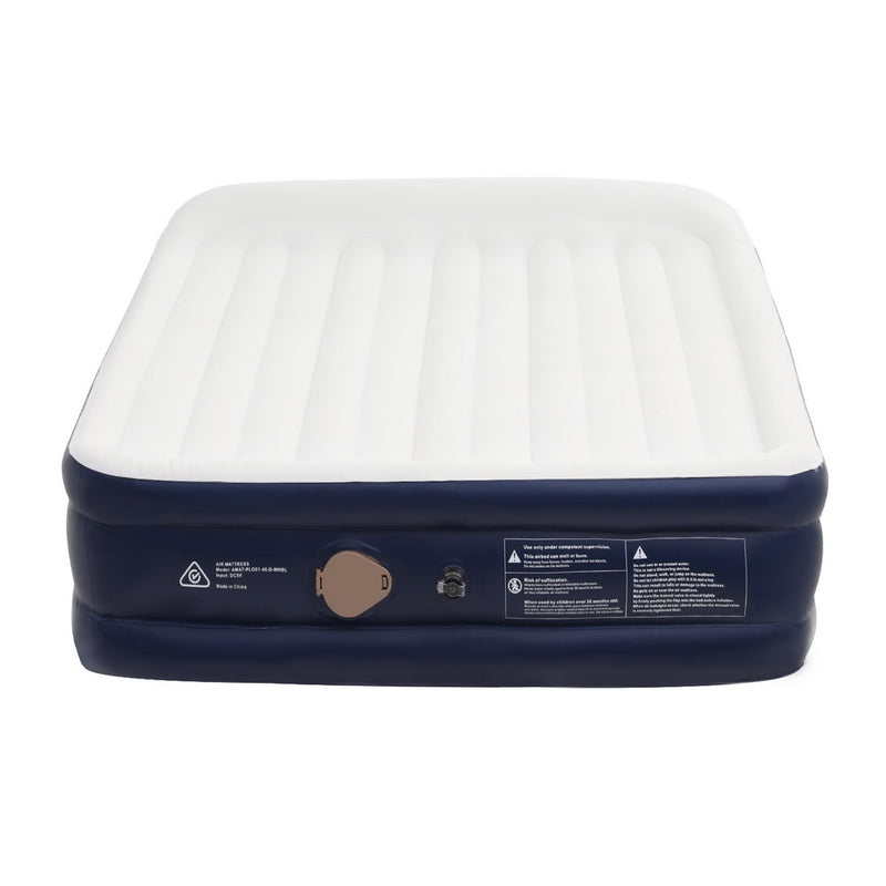 Weisshorn Air Mattress Double Inflatable Bed 46cm Air bed - Outbackers