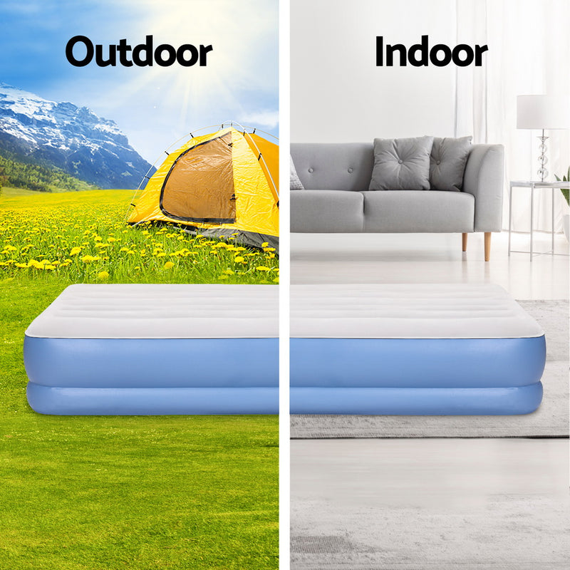 Weisshorn Air Mattress Queen Inflatable Bed 41cm Air bed - Outbackers