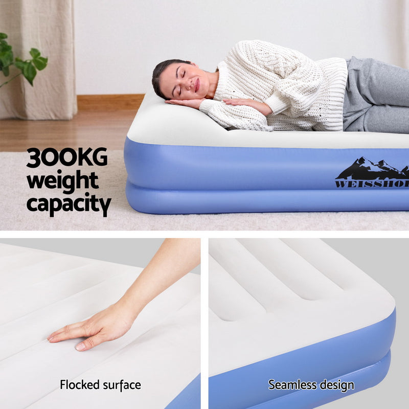 Weisshorn Air Mattress Queen Inflatable Bed 41cm Air bed - Outbackers