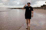 Angry Angler Crew Tee - Outbackers