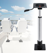 Seamanship Boat Seat Pedestal 55-75cm Adjustable Gas Lift 360 Degrees Swivel - Outbackers
