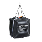 Weisshorn Camping Shower Bag 40L Black - Outbackers
