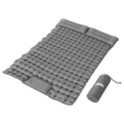 Weisshorn Self Inflating Mattress Camping Sleeping Mat Air Bed Double Pillow Bag - Outbackers