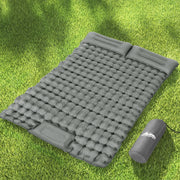 Weisshorn Self Inflating Mattress Camping Sleeping Mat Air Bed Double Pillow Bag - Outbackers