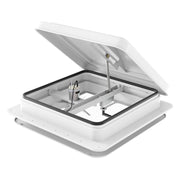 Weisshorn Caravan Roof Vent Fan Air Exhaust Hatch 12V RV Motorhome Camper White - Outbackers