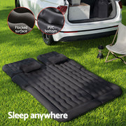 Weisshorn Car Mattress 175x130 Inflatable SUV Back Seat Camping Bed Black - Outbackers