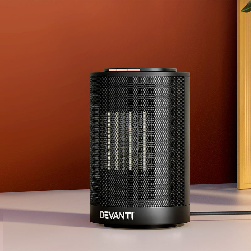 Devanti Electric Fan Heater 1200W - Outbackers