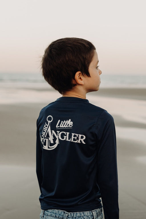 Little Angry Angler Kids Fishing Jersey - Outbackers