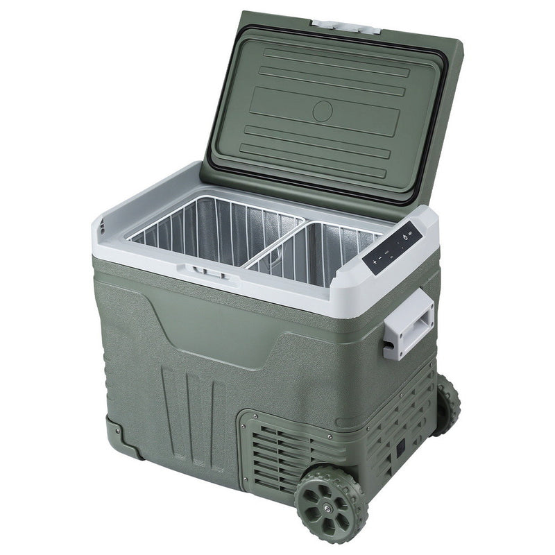 Portable Fridge 50L Camping Bar Fridges Freezer 12V/24V/240V - Outbackers