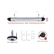 Devanti Electric Strip Heater Radiant Heaters 2000W - Outbackers