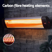 Devanti Electric Strip Heater Radiant Heaters 3000W - Outbackers