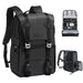 Camera Backpack for Camping Black-0