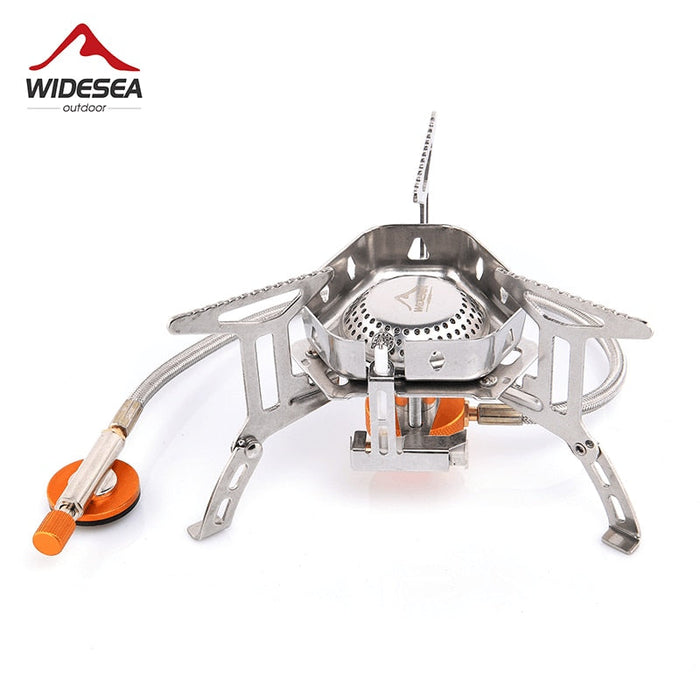 Camping Wind Proof Gas Burner Outdoor Strong Fire Stove Heater Tourism Equipment Supplies Tourist Kitchen Survival Trips-1