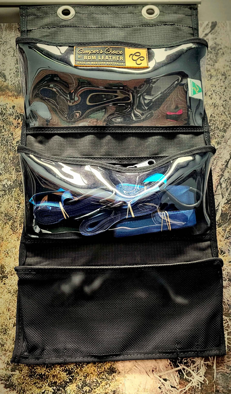All New 2024 Camper's Choice Katch-All Canvas Organiser - Outbackers