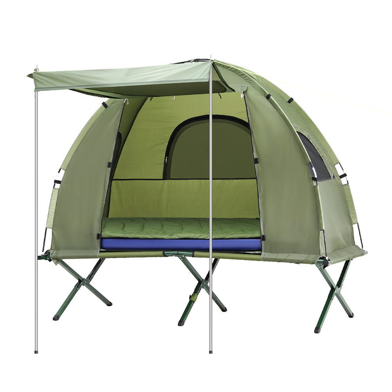 Weisshorn 5-in-1 Camping Tent Cot 1-person Air Mattress Camping Bed - Outbackers