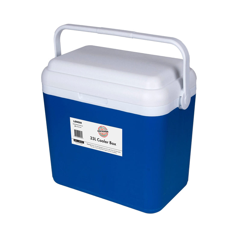 33L Portable Cooler Box Ice Chest for Picnic, Camping, Fishing, Caravan - Outbackers