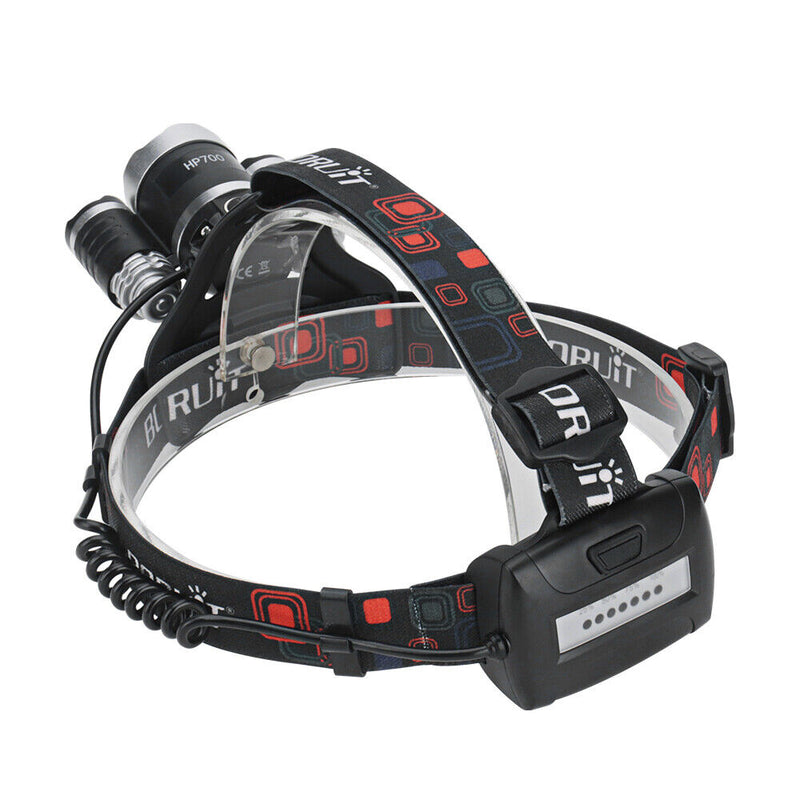HP700 LED Headlamp Head Torch Lamp Rechargeable Light Headlight  Camping - Outbackers