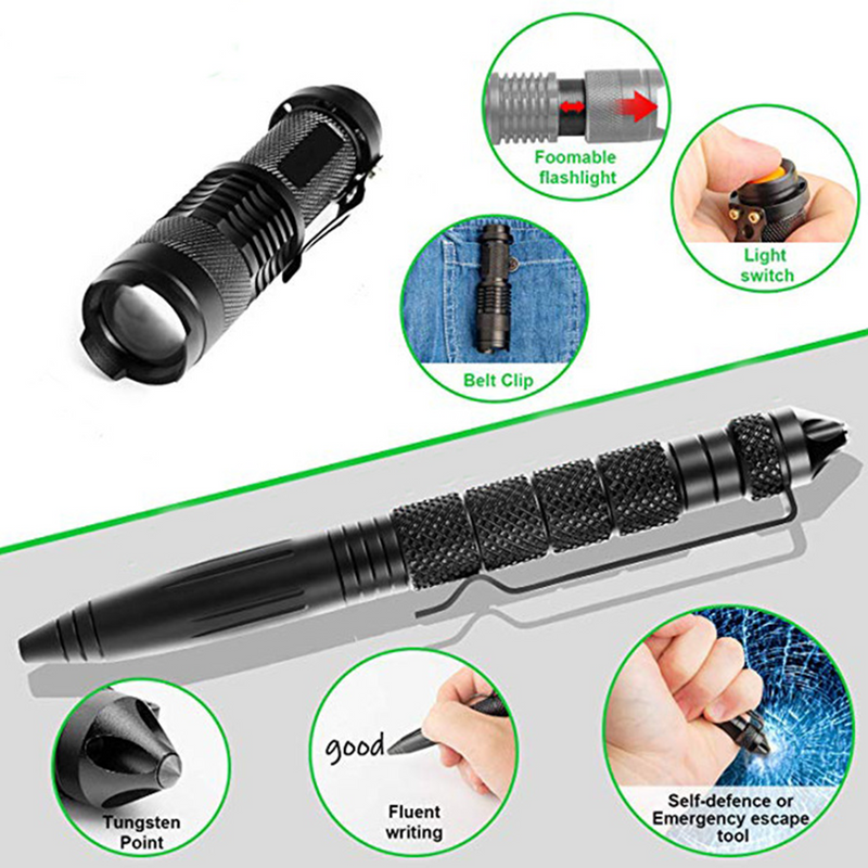 Camping Tool Emergency Survival Equipment Set Outdoor Sport Tactical Hiking Kit - Outbackers