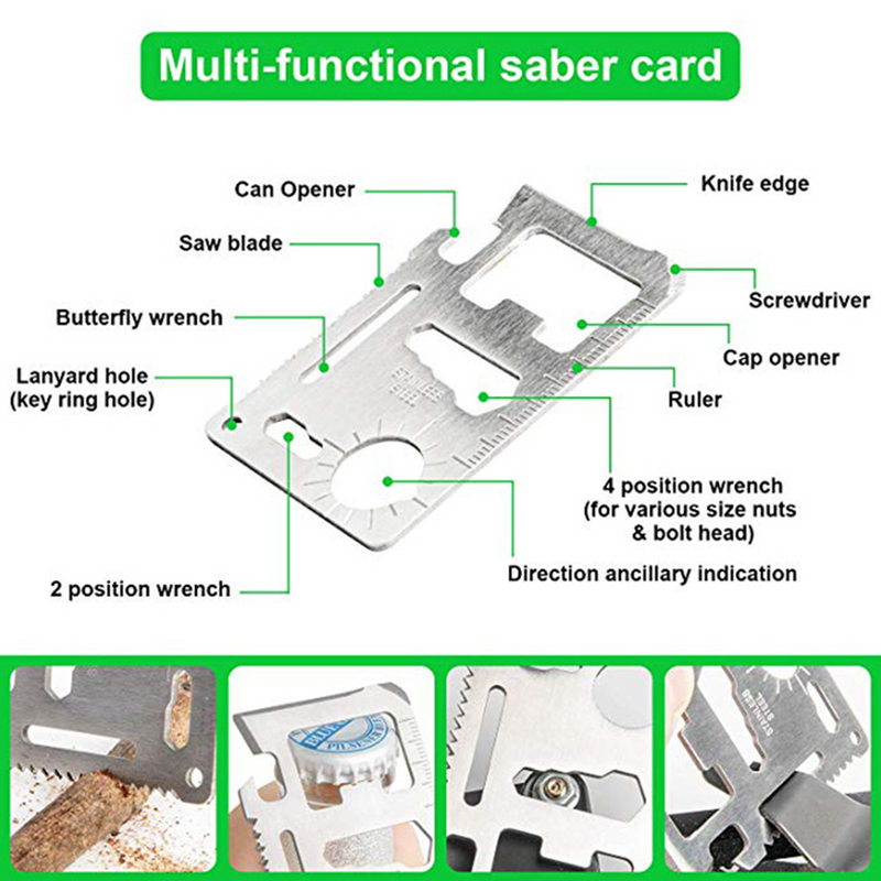 Camping Tool Emergency Survival Equipment Set Outdoor Sport Tactical Hiking Kit - Outbackers