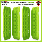 X-BULL Recovery Tracks Boards 10T 4PCS 2Pairs Truck Snow Mud 4WD Offroad Gen2.0 91cm Green - Outbackers