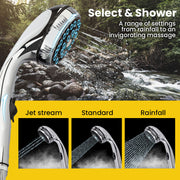 Thermomate Portable Gas Outdoor Camping Hot Water Heater System, with 12V Pump, Shower Head, Black - Outbackers