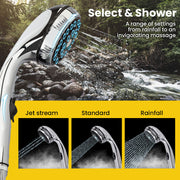 Thermomate Portable Gas Outdoor Camping Hot Water Heater System, with 12V Pump, Shower Head, White - Outbackers