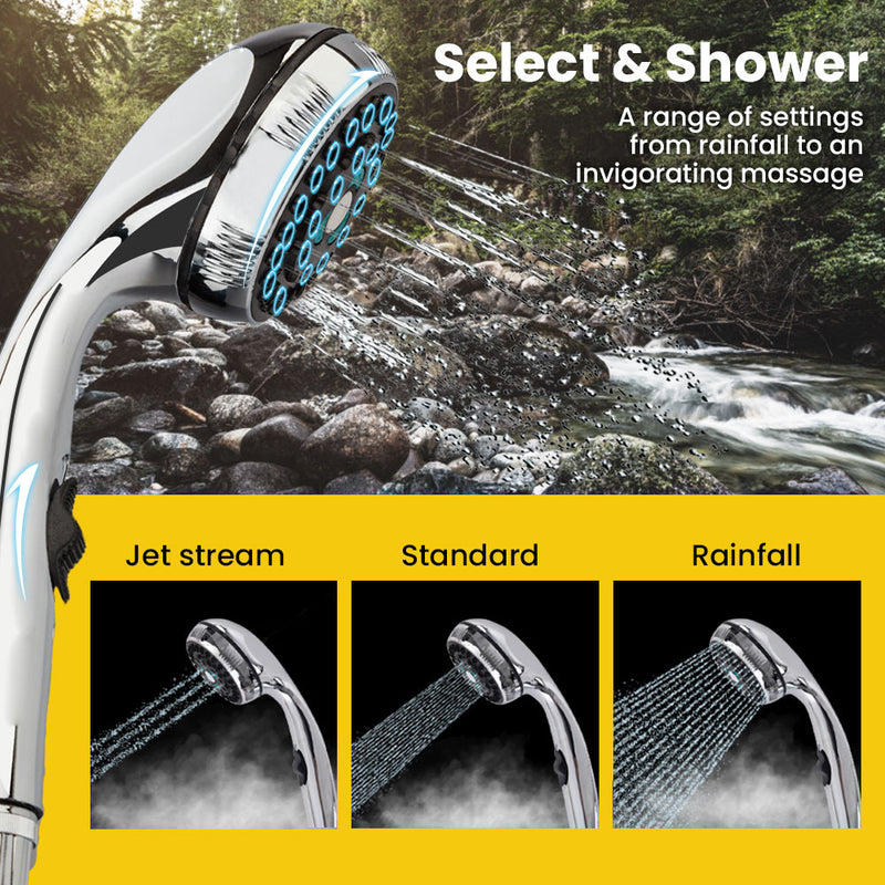 Thermomate Portable Gas Outdoor Camping Hot Water Heater System, with 12V Pump, Shower Head, White - Outbackers