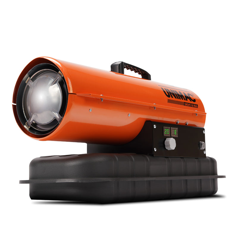 UNIMAC 20KW Portable Industrial Diesel Indirect Forced Air Space Heater - Outbackers