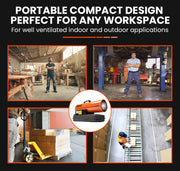 UNIMAC 20KW Portable Industrial Diesel Indirect Forced Air Space Heater - Outbackers