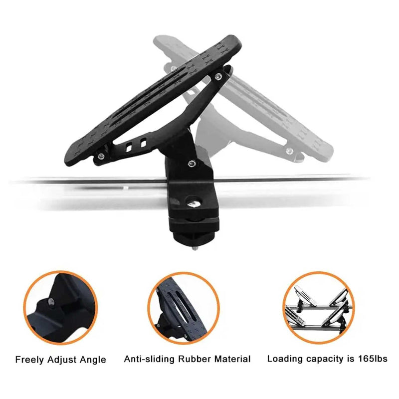 Universal Kayak Holder Car Roof Rack - Travel Saddle Watercraft Carrier Storage - Outbackers