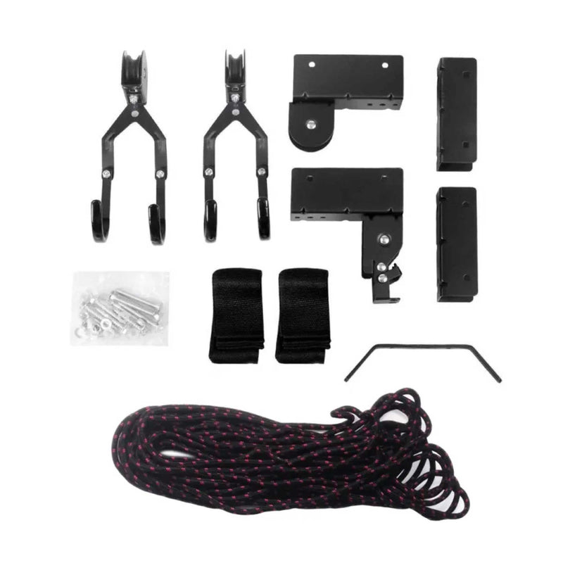 Kayak Hoist - 45kg Garage Ceiling Pulley Lift Storage System Bike Luggage Holder - Outbackers