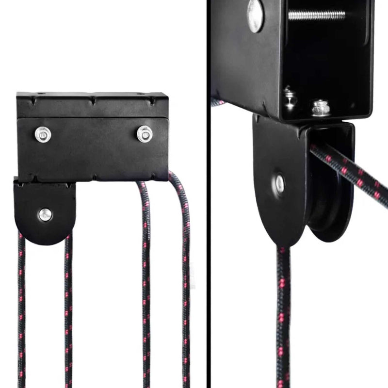 Kayak Hoist - 45kg Garage Ceiling Pulley Lift Storage System Bike Luggage Holder - Outbackers