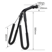 Surfboard Bike Rack - Paddle Board Carrier Bicycle Storage Holder - Outbackers