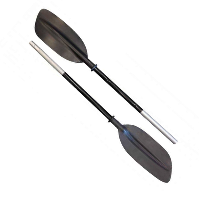 2.17M Kayak Paddle - Curved Blade Position Shift Oar Aluminium Shaft - Outbackers