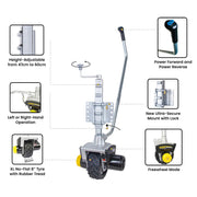 Mini Mover 12v 550w Gen3 Electric Motorised Jockey Wheel - Outbackers