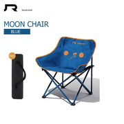RAZOJESS Moon Chair for Outdoor Camping Fishing Picnic Blue - Outbackers