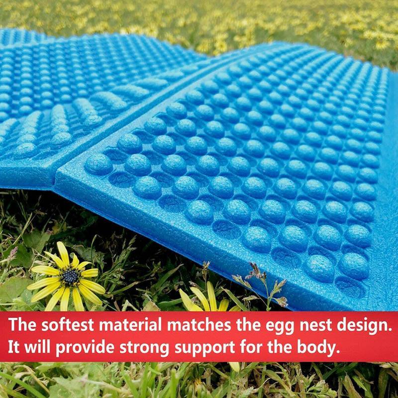 Ultralight Foam Camping Mat Folding Beach Tent Sleeping Pad Waterproof Mattress - Outbackers