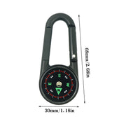 Compass Double Sided Portable Hiking Climbing Guide with Buckle Outdoor - Outbackers