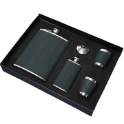 Stainless Steel Hip Flask Portable Wine Pot Flat Pocket Bottle Outdoor Travel - Outbackers