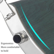 Stainless Steel Hip Flask Portable Wine Pot Flat Pocket Bottle Outdoor Travel - Outbackers