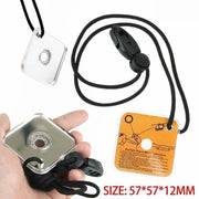 Acrylic Emergency Signal Mirror For Outdoor Survival Rescue And Camping Use - Outbackers