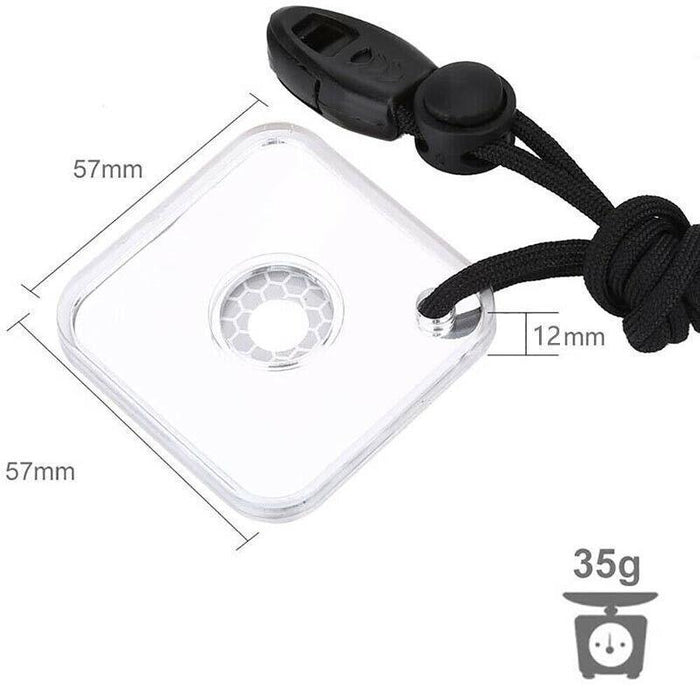 Acrylic Emergency Signal Mirror For Outdoor Survival Rescue And Camping Use