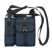 Vibe Geeks Waterproof Camping Wear Resistant Chest Crossbody Sling Shoulder Bags with Water Bottle Holder - Purple - Outbackers