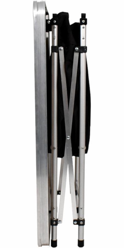 BlackWolf Folding Camp Cupboard Quick Fold For Hiking & Camping - Silver - Outbackers