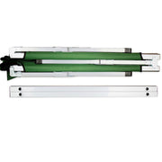 Camping Bed Folding Stretcher Light Weight w/ Carry Bag Camp Portable - green - Outbackers
