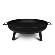 Portable Outdoor Fire Pit Fireplace Open Patio Heater Garden Plant Bowl Steel - Outbackers