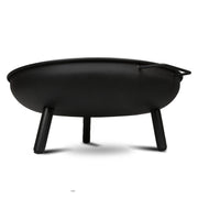 Portable Outdoor Fire Pit Fireplace Open Patio Heater Garden Plant Bowl Steel - Outbackers
